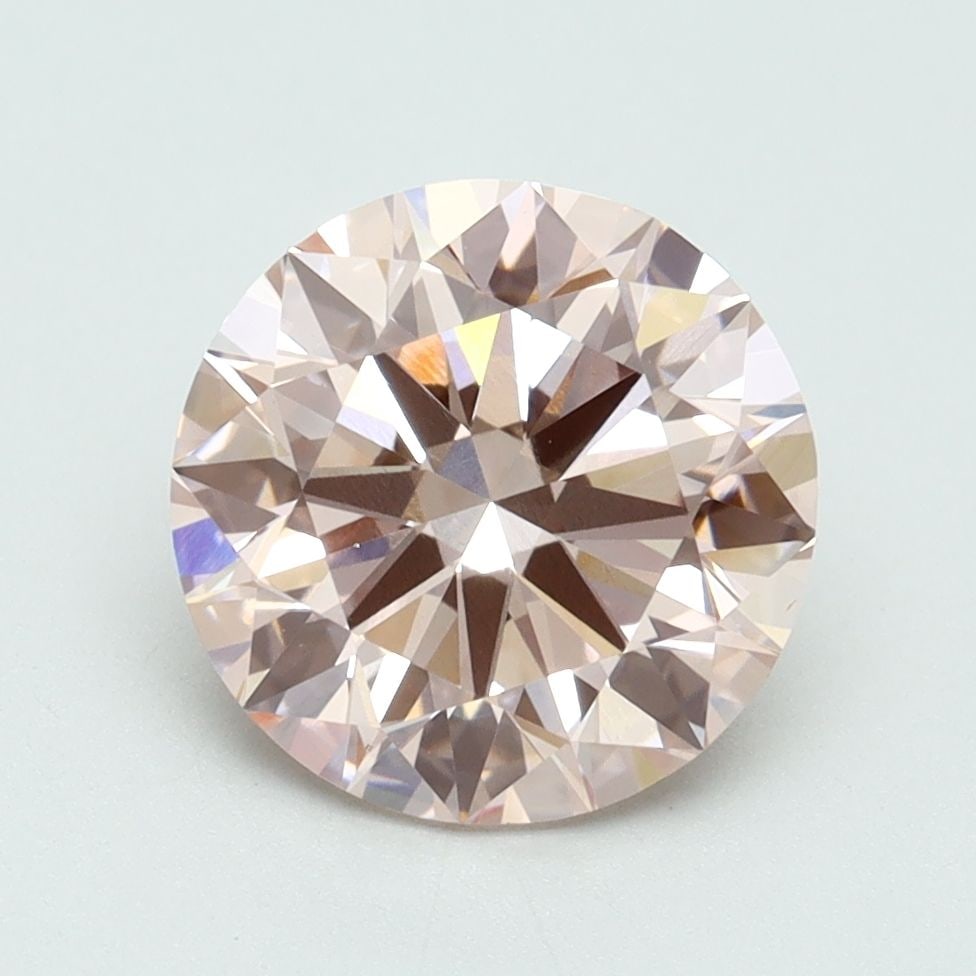 Loose Diamond - ROUND 2.5ct Fancy Intense Pink VS1: Loose Diamond - ROUND 2.5ct Fancy Intense Pink VS1 Source: This is a real non-mined Diamond that has been grown in a lab Shape: ROUND Carats: 2.5 Color: Fancy Intense Pink Certification: IGI Video: