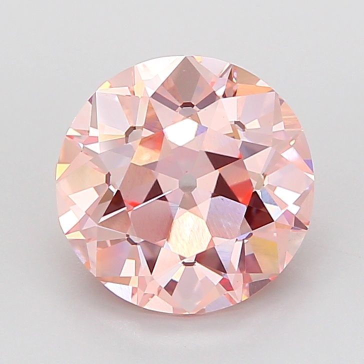 Loose Diamond - EUROPEAN CUT 4.83ct Fancy Intense Pink VS1: Loose Diamond - EUROPEAN CUT 4.83ct Fancy Intense Pink VS1 Source: This is a real non-mined Diamond that has been grown in a lab Shape: EUROPEAN CUT Carats: 4.83 Color: Fancy Intense Pink Certificatio