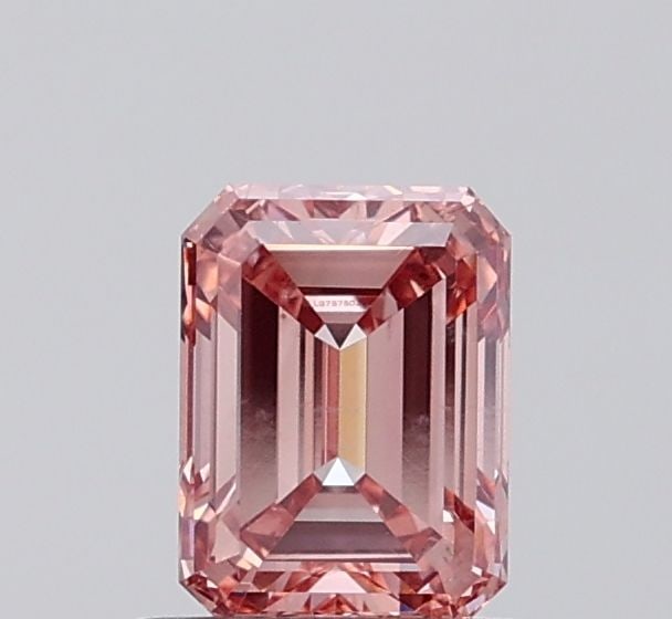 Loose Diamond - EMERALD 1.0ct Fancy Intense Brownish Pink SI2: Loose Diamond - EMERALD 1.0ct Fancy Intense Brownish Pink SI2 Source: This is a real non-mined Diamond that has been grown in a lab Shape: EMERALD Carats: 1.0 Color: Fancy Intense Brownish Pink Certif