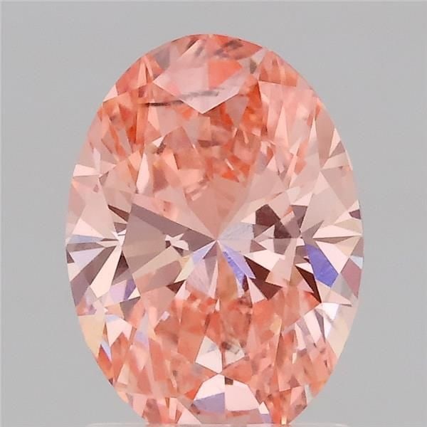 Loose Diamond - OVAL 1.51ct Fancy Vivid Pink SI1: Loose Diamond - OVAL 1.51ct Fancy Vivid Pink SI1 Source: This is a real non-mined Diamond that has been grown in a lab Shape: OVAL Carats: 1.51 Color: Fancy Vivid Pink Certification: IGI Video:
