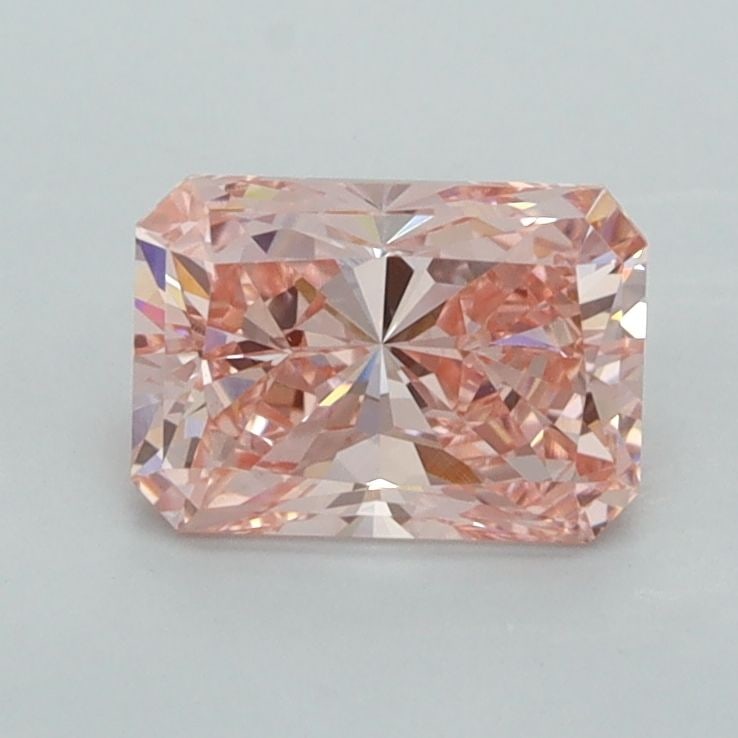 Loose Diamond - RADIANT 1.1ct Fancy Vivid Pink VS1: Loose Diamond - RADIANT 1.1ct Fancy Vivid Pink VS1 Source: This is a real non-mined Diamond that has been grown in a lab Shape: RADIANT Carats: 1.1 Color: Fancy Vivid Pink Certification: IGI Video: