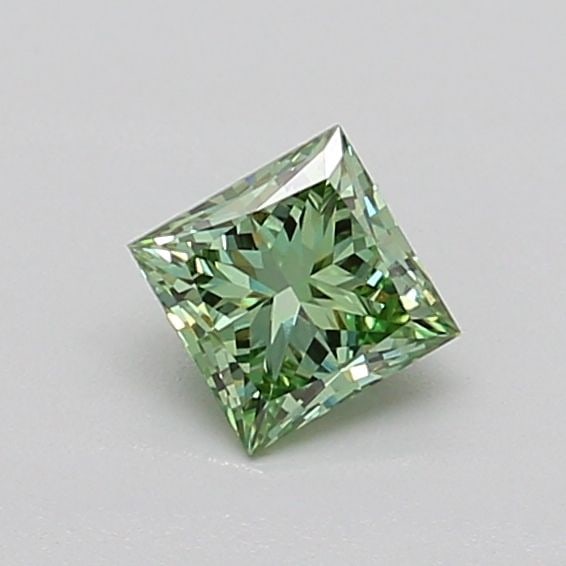 Loose Diamond - PRINCESS 0.42ct Fancy Vivid Green VVS2: Loose Diamond - PRINCESS 0.42ct Fancy Vivid Green VVS2 Source: This is a real non-mined Diamond that has been grown in a lab Shape: PRINCESS Carats: 0.42 Color: Fancy Vivid Green Certification: IGI Vi