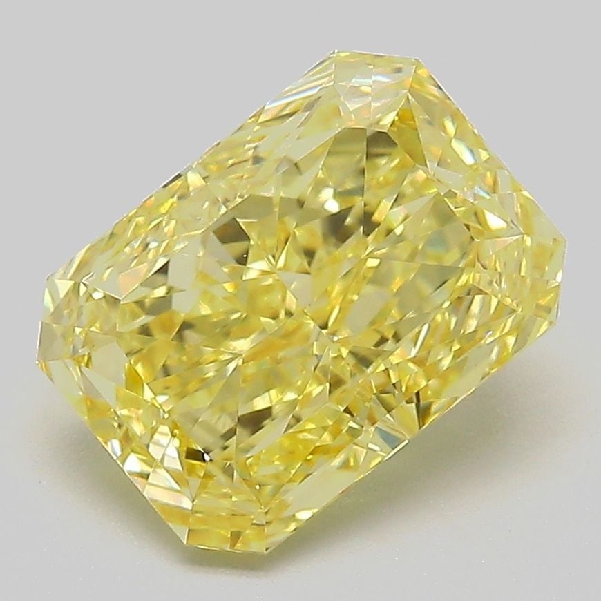 Loose Diamond - RADIANT 3.05ct Fancy Intense Yellow VVS2: Loose Diamond - RADIANT 3.05ct Fancy Intense Yellow VVS2 Source: This is a real non-mined Diamond that has been grown in a lab Shape: RADIANT Carats: 3.05 Color: Fancy Intense Yellow Certification: IG