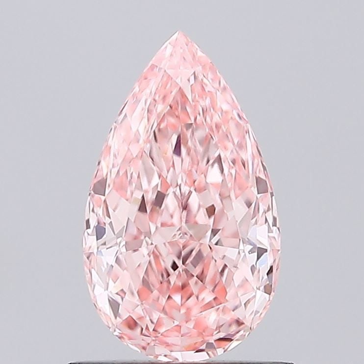Loose Diamond - PEAR 1.01ct Fancy Vivid Pink VVS2: Loose Diamond - PEAR 1.01ct Fancy Vivid Pink VVS2 Source: This is a real non-mined Diamond that has been grown in a lab Shape: PEAR Carats: 1.01 Color: Fancy Vivid Pink Certification: IGI Video: