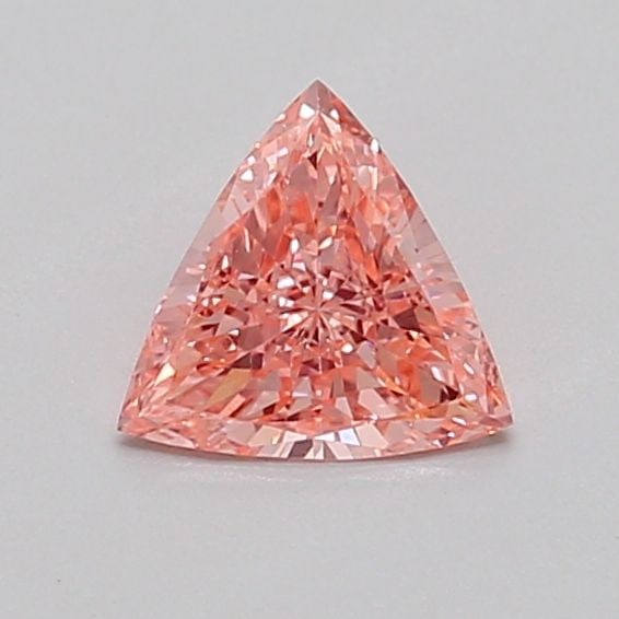 Loose Diamond - TRIANGULAR 0.37ct Fancy Vivid Pink VVS2: Loose Diamond - TRIANGULAR 0.37ct Fancy Vivid Pink VVS2 Source: This is a real non-mined Diamond that has been grown in a lab Shape: TRIANGULAR Carats: 0.37 Color: Fancy Vivid Pink Certification: IGI 