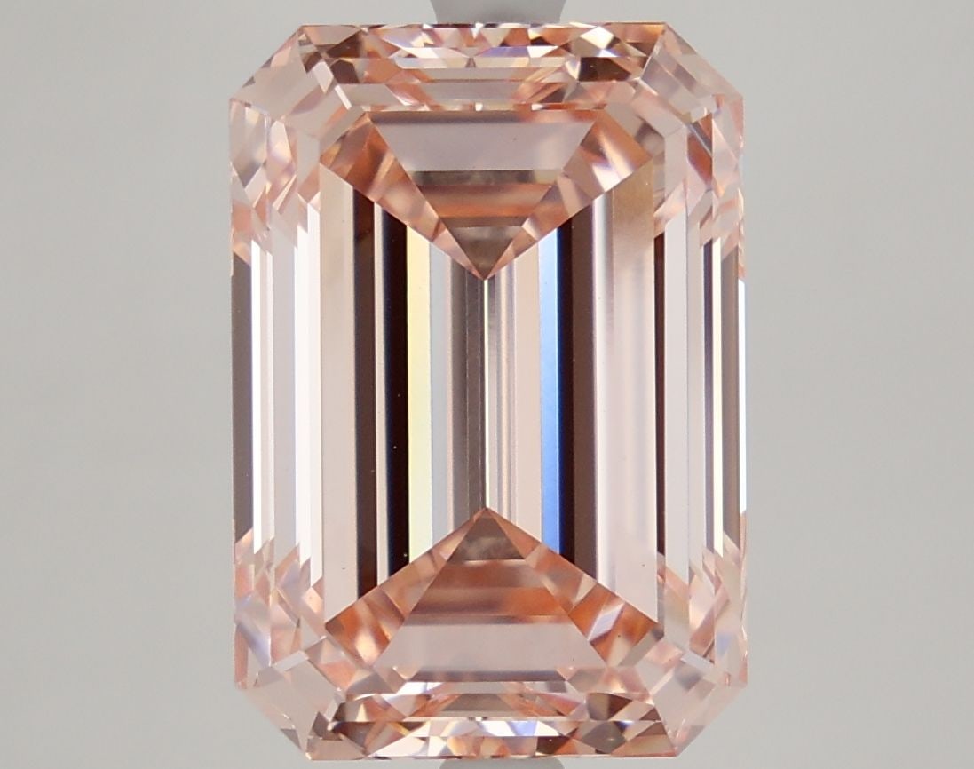 Loose Diamond - EMERALD 7.29ct Fancy Intense Pink VS1 (1 of 1)