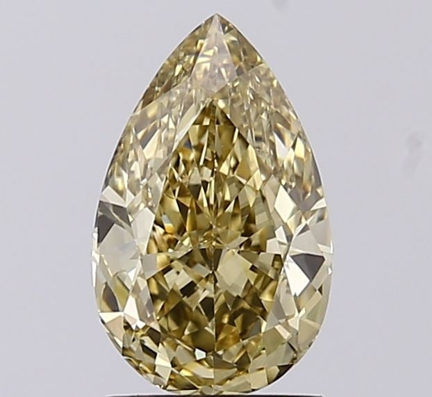 Loose Diamond - PEAR 1.53ct Fancy Yellow VS2: Loose Diamond - PEAR 1.53ct Fancy Yellow VS2 Source: This is a real non-mined Diamond that has been grown in a lab Shape: PEAR Carats: 1.53 Color: Fancy Yellow Certification: IGI Video: