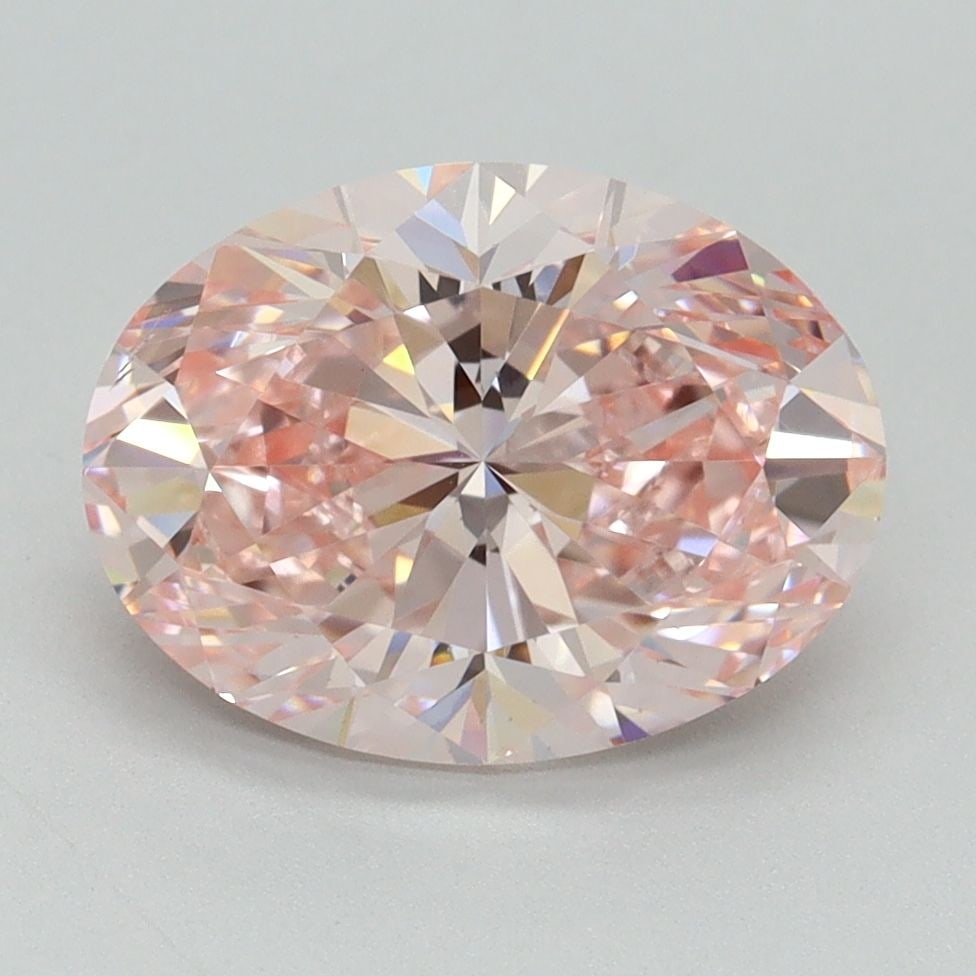 Loose Diamond - OVAL 3.01ct Fancy Intense Pink VS2: Loose Diamond - OVAL 3.01ct Fancy Intense Pink VS2 Source: This is a real non-mined Diamond that has been grown in a lab Shape: OVAL Carats: 3.01 Color: Fancy Intense Pink Certification: IGI Video: