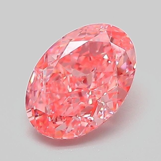 Loose Diamond - OVAL 1.05ct Fancy Vivid Pink VVS2: Loose Diamond - OVAL 1.05ct Fancy Vivid Pink VVS2 Source: This is a real non-mined Diamond that has been grown in a lab Shape: OVAL Carats: 1.05 Color: Fancy Vivid Pink Certification: IGI Video:
