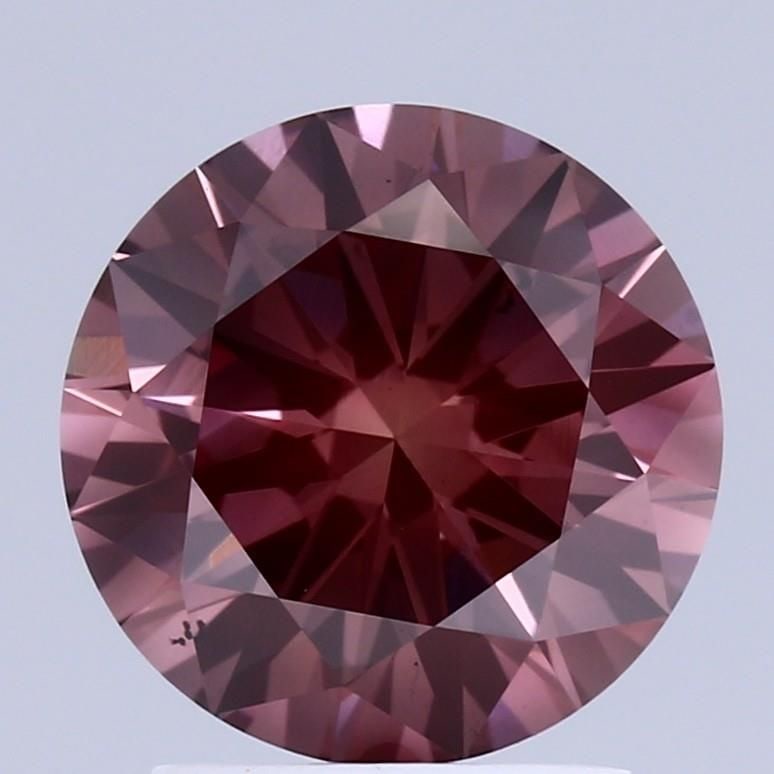 Loose Diamond - ROUND 2.08ct Fancy Deep Purple VS1: Loose Diamond - ROUND 2.08ct Fancy Deep Purple VS1 Source: This is a real non-mined Diamond that has been grown in a lab Shape: ROUND Carats: 2.08 Color: Fancy Deep Purple Certification: NONE Video: