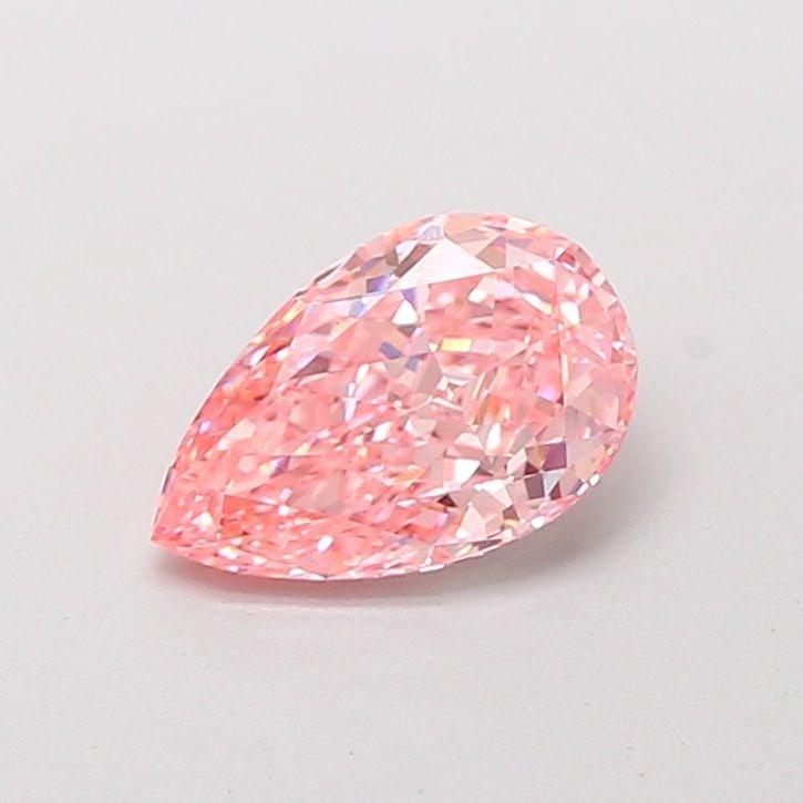 Loose Diamond - PEAR 1.27ct Fancy Vivid Pink VS1: Loose Diamond - PEAR 1.27ct Fancy Vivid Pink VS1 Source: This is a real non-mined Diamond that has been grown in a lab Shape: PEAR Carats: 1.27 Color: Fancy Vivid Pink Certification: IGI Video: