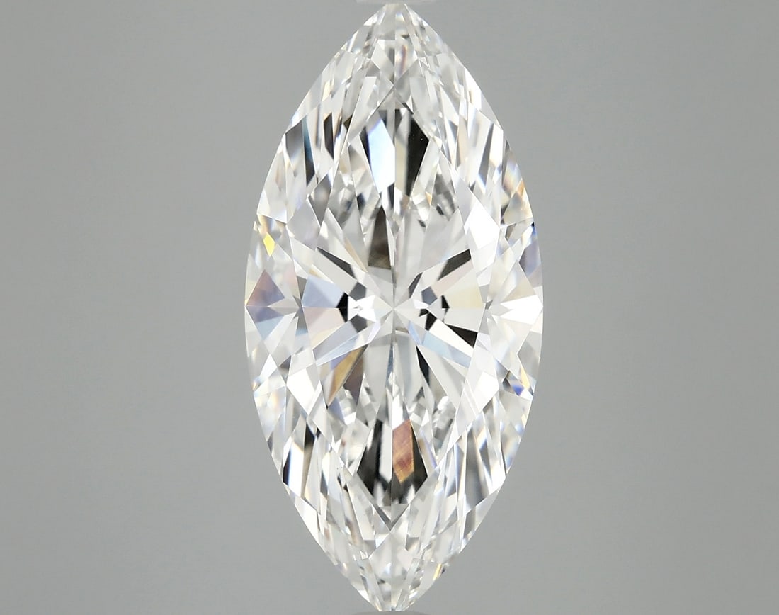 Loose Diamond - MARQUISE 4.81ct F VVS2: Loose Diamond - MARQUISE 4.81ct F VVS2 Source: This is a real non-mined Diamond that has been grown in a lab Shape: MARQUISE Carats: 4.81 Color: F Clarity: VVS2 Certification: IGI Condition: Pre-Owned