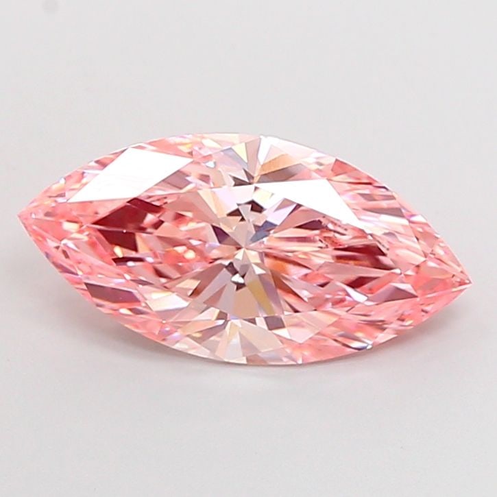 Loose Diamond - MARQUISE 3.02ct Fancy Vivid Pink VS1: Loose Diamond - MARQUISE 3.02ct Fancy Vivid Pink VS1 Source: This is a real non-mined Diamond that has been grown in a lab Shape: MARQUISE Carats: 3.02 Color: Fancy Vivid Pink Certification: IGI Video