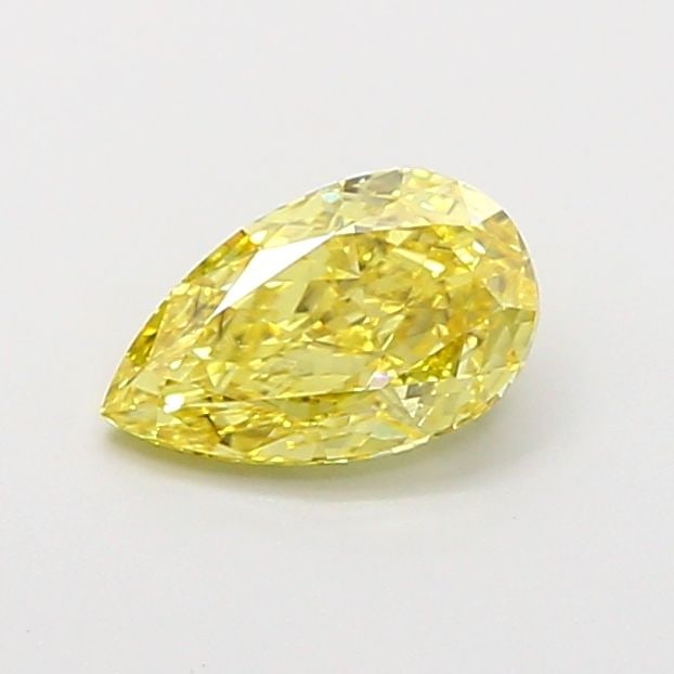 Loose Diamond - PEAR 1.02ct Fancy Vivid Yellow VS2: Loose Diamond - PEAR 1.02ct Fancy Vivid Yellow VS2 Source: This is a real non-mined Diamond that has been grown in a lab Shape: PEAR Carats: 1.02 Color: Fancy Vivid Yellow Certification: IGI Video: