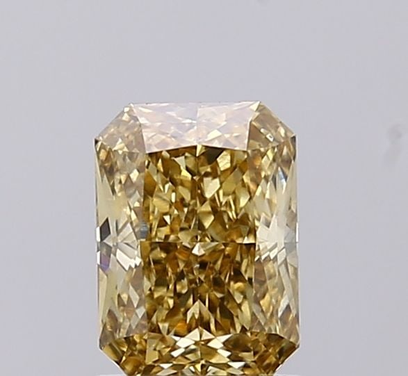 Loose Diamond - RADIANT 1.06ct Fancy Intense Yellow VS1: Loose Diamond - RADIANT 1.06ct Fancy Intense Yellow VS1 Source: This is a real non-mined Diamond that has been grown in a lab Shape: RADIANT Carats: 1.06 Color: Fancy Intense Yellow Certification: IGI