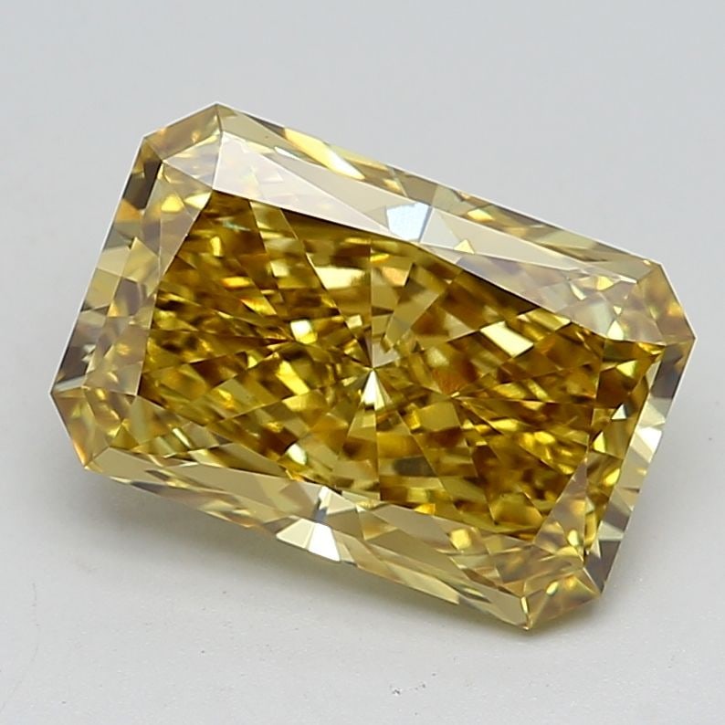 Loose Diamond - RADIANT 4.51ct Fancy Vivid Yellow VS1: Loose Diamond - RADIANT 4.51ct Fancy Vivid Yellow VS1 Source: This is a real non-mined Diamond that has been grown in a lab Shape: RADIANT Carats: 4.51 Color: Fancy Vivid Yellow Certification: IGI Vid