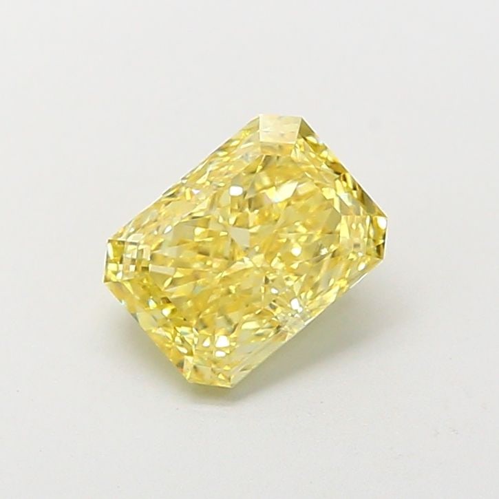 Loose Diamond - RADIANT 1.24ct Fancy Vivid Yellow VVS2: Loose Diamond - RADIANT 1.24ct Fancy Vivid Yellow VVS2 Source: This is a real non-mined Diamond that has been grown in a lab Shape: RADIANT Carats: 1.24 Color: Fancy Vivid Yellow Certification: IGI Vi
