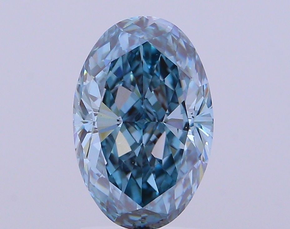 Loose Diamond - OVAL 2.71ct Fancy Intense Blue VS1: Loose Diamond - OVAL 2.71ct Fancy Intense Blue VS1 Source: This is a real non-mined Diamond that has been grown in a lab Shape: OVAL Carats: 2.71 Color: Fancy Intense Blue Certification: IGI Video:
