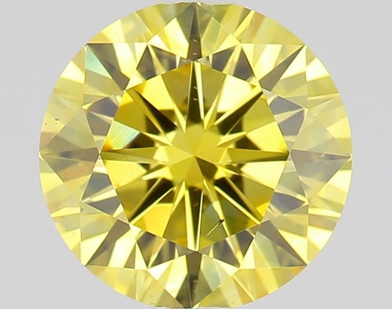 Ideal Loose Diamond - ROUND 1.02ct Fancy Intense Yellow SI1: Ideal Loose Diamond - ROUND 1.02ct Fancy Intense Yellow SI1 Source: This is a real non-mined Diamond that has been grown in a lab Shape: ROUND Carats: 1.02 Color: Fancy Intense Yellow Certification: I
