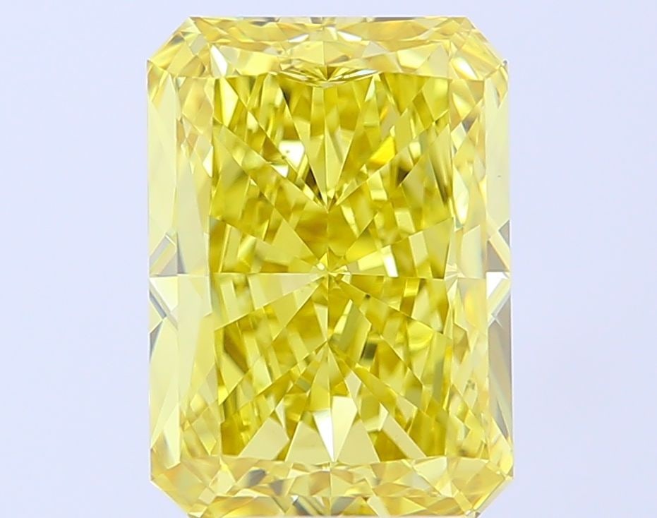 Loose Diamond - RADIANT 7.05ct Fancy Vivid Yellow VS1: Loose Diamond - RADIANT 7.05ct Fancy Vivid Yellow VS1 Source: This is a real non-mined Diamond that has been grown in a lab Shape: RADIANT Carats: 7.05 Color: Fancy Vivid Yellow Certification: IGI Vid