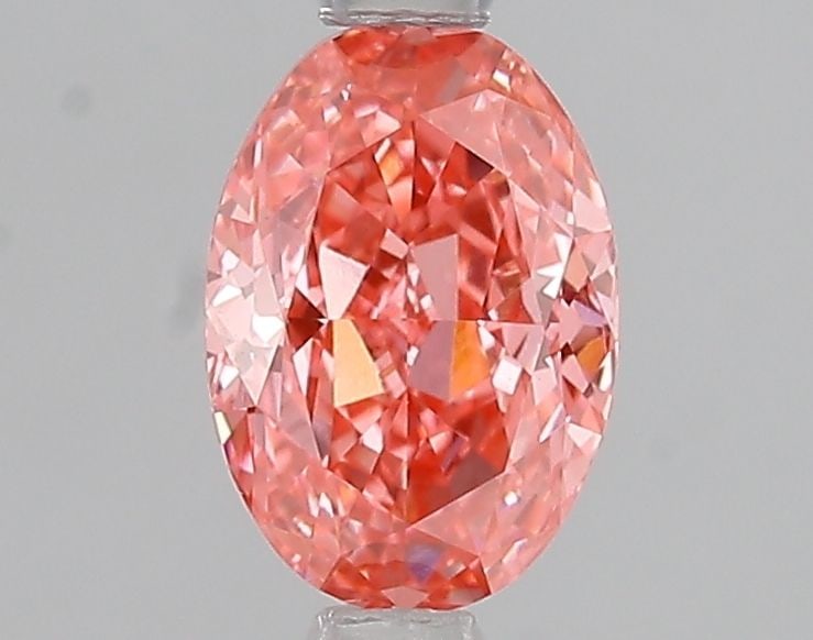 Loose Diamond - OVAL 1.07ct Fancy Vivid Pink VS1: Loose Diamond - OVAL 1.07ct Fancy Vivid Pink VS1 Source: This is a real non-mined Diamond that has been grown in a lab Shape: OVAL Carats: 1.07 Color: Fancy Vivid Pink Certification: IGI Video: