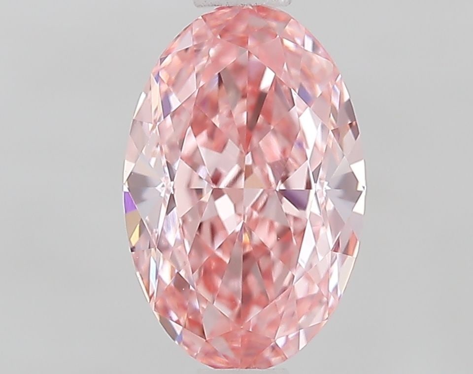 Loose Diamond - OVAL 1.09ct Fancy Vivid Pink VVS2: Loose Diamond - OVAL 1.09ct Fancy Vivid Pink VVS2 Source: This is a real non-mined Diamond that has been grown in a lab Shape: OVAL Carats: 1.09 Color: Fancy Vivid Pink Certification: IGI Video: