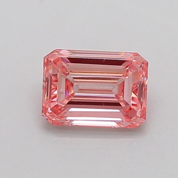 Loose Diamond - EMERALD 0.71ct Fancy Intense Pink SI1: Loose Diamond - EMERALD 0.71ct Fancy Intense Pink SI1 Source: This is a real non-mined Diamond that has been grown in a lab Shape: EMERALD Carats: 0.71 Color: Fancy Intense Pink Certification: IGI Vid