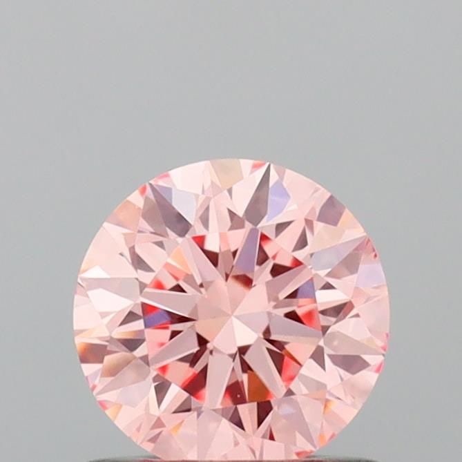 Ideal Loose Diamond - ROUND 0.71ct Fancy Intense Pink VVS2: Ideal Loose Diamond - ROUND 0.71ct Fancy Intense Pink VVS2 Source: This is a real non-mined Diamond that has been grown in a lab Shape: ROUND Carats: 0.71 Color: Fancy Intense Pink Certification: IGI 
