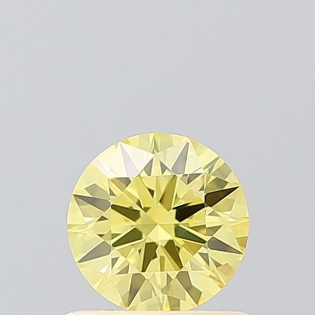 Loose Diamond - ROUND 0.58ct Fancy Intense Yellow VS1: Loose Diamond - ROUND 0.58ct Fancy Intense Yellow VS1 Source: This is a real non-mined Diamond that has been grown in a lab Shape: ROUND Carats: 0.58 Color: Fancy Intense Yellow Certification: IGI PLE