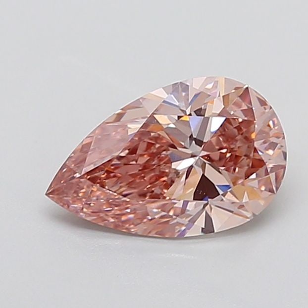 Loose Diamond - PEAR 2.02ct Fancy Pink Brown VVS2: Loose Diamond - PEAR 2.02ct Fancy Pink Brown VVS2 Source: This is a real non-mined Diamond that has been grown in a lab Shape: PEAR Carats: 2.02 Color: Fancy Pink Brown Certification: IGI Video:
