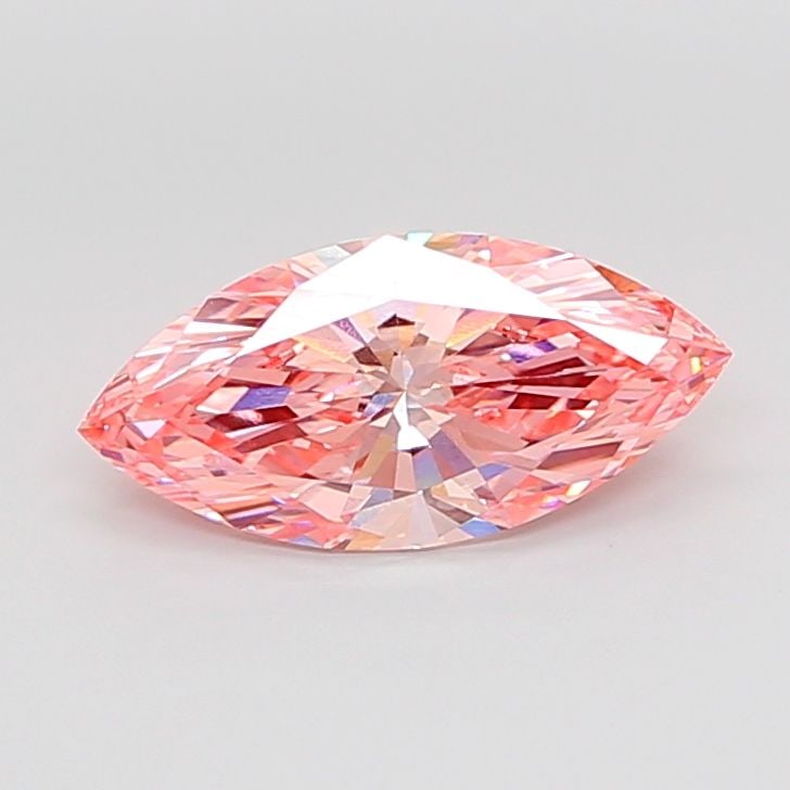 Loose Diamond - MARQUISE 4.0ct Fancy Vivid Pink VS1: Loose Diamond - MARQUISE 4.0ct Fancy Vivid Pink VS1 Source: This is a real non-mined Diamond that has been grown in a lab Shape: MARQUISE Carats: 4.0 Color: Fancy Vivid Pink Certification: IGI Video: