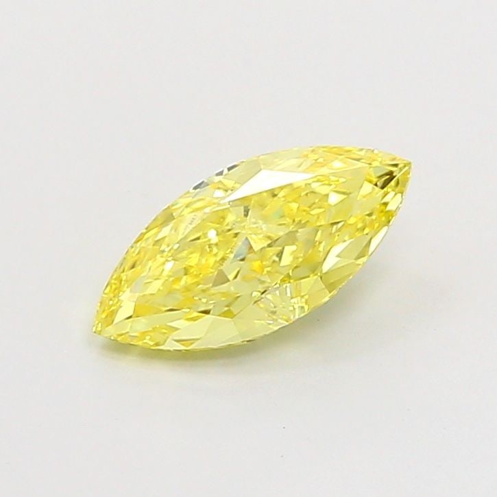 Loose Diamond - MARQUISE 1.01ct Fancy Vivid Yellow VS2: Loose Diamond - MARQUISE 1.01ct Fancy Vivid Yellow VS2 Source: This is a real non-mined Diamond that has been grown in a lab Shape: MARQUISE Carats: 1.01 Color: Fancy Vivid Yellow Certification: IGI V