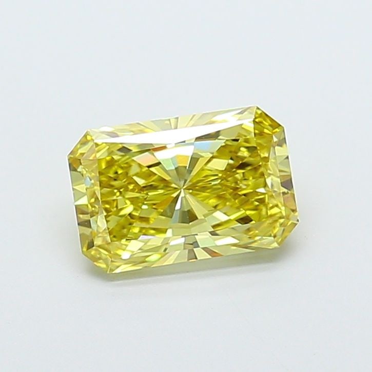 Loose Diamond - RADIANT 1.6ct Fancy Intense Yellow VVS1: Loose Diamond - RADIANT 1.6ct Fancy Intense Yellow VVS1 Source: This is a real non-mined Diamond that has been grown in a lab Shape: RADIANT Carats: 1.6 Color: Fancy Intense Yellow Certification: IGI 