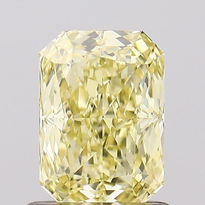 Loose Diamond - RADIANT 1.07ct Fancy Intense Yellow VVS2: Loose Diamond - RADIANT 1.07ct Fancy Intense Yellow VVS2 Source: This is a real non-mined Diamond that has been grown in a lab Shape: RADIANT Carats: 1.07 Color: Fancy Intense Yellow Certification: IG