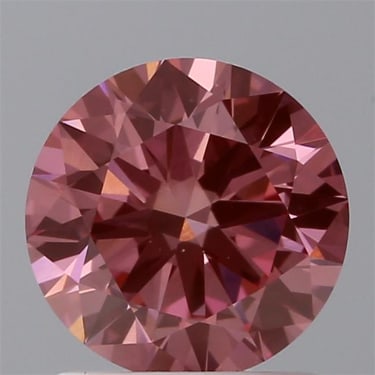 Ideal Loose Diamond - ROUND 1.07ct Fancy Vivid Pink VVS2: Ideal Loose Diamond - ROUND 1.07ct Fancy Vivid Pink VVS2 Source: This is a real non-mined Diamond that has been grown in a lab Shape: ROUND Carats: 1.07 Color: Fancy Vivid Pink Certification: IGI PLEA