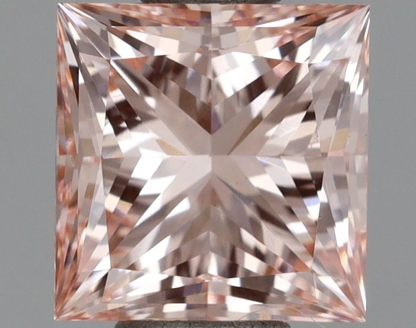 Loose Diamond - PRINCESS 1.0ct Fancy Intense Pink VS1: Loose Diamond - PRINCESS 1.0ct Fancy Intense Pink VS1 Source: This is a real non-mined Diamond that has been grown in a lab Shape: PRINCESS Carats: 1.0 Color: Fancy Intense Pink Certification: IGI Vid