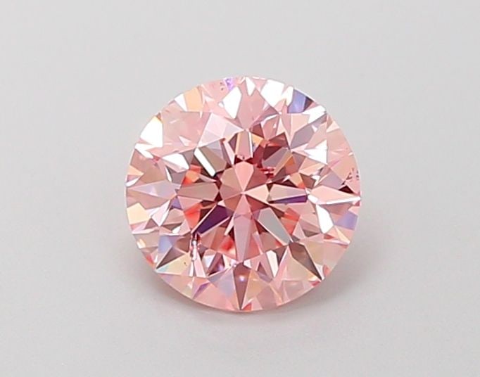 Loose Diamond - ROUND 0.96ct Fancy Intense Pink SI1: Loose Diamond - ROUND 0.96ct Fancy Intense Pink SI1 Source: This is a real non-mined Diamond that has been grown in a lab Shape: ROUND Carats: 0.96 Color: Fancy Intense Pink Certification: IGI Video: