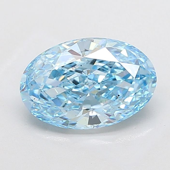 Loose Diamond - OVAL 3.52ct Fancy Vivid Blue VS2: Loose Diamond - OVAL 3.52ct Fancy Vivid Blue VS2 Source: This is a real non-mined Diamond that has been grown in a lab Shape: OVAL Carats: 3.52 Color: Fancy Vivid Blue Certification: IGI Video: