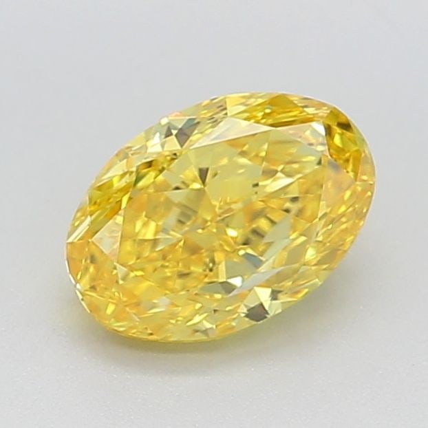 Loose Diamond - OVAL 0.81ct Fancy Vivid Yellow VVS1: Loose Diamond - OVAL 0.81ct Fancy Vivid Yellow VVS1 Source: This is a real non-mined Diamond that has been grown in a lab Shape: OVAL Carats: 0.81 Color: Fancy Vivid Yellow Certification: IGI Video: