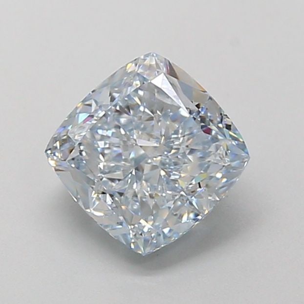 Loose Diamond - CUSHION MODIFIED 1.64ct Fancy Intense Blue VVS1: Loose Diamond - CUSHION MODIFIED 1.64ct Fancy Intense Blue VVS1 Source: This is a real non-mined Diamond that has been grown in a lab Shape: CUSHION MODIFIED Carats: 1.64 Color: Fancy Intense Blue Cer