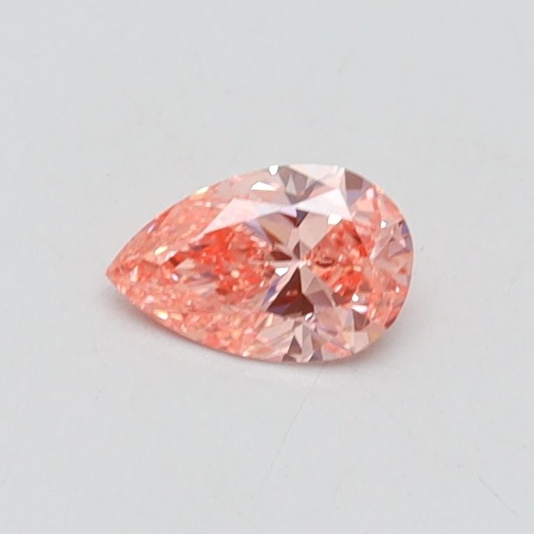 Loose Diamond - PEAR 0.31ct Fancy Vivid Pink VVS2: Loose Diamond - PEAR 0.31ct Fancy Vivid Pink VVS2 Source: This is a real non-mined Diamond that has been grown in a lab Shape: PEAR Carats: 0.31 Color: Fancy Vivid Pink Certification: IGI Video: