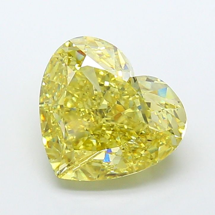 Loose Diamond - HEART 8.05ct Fancy Intense Yellow VS1: Loose Diamond - HEART 8.05ct Fancy Intense Yellow VS1 Source: This is a real non-mined Diamond that has been grown in a lab Shape: HEART Carats: 8.05 Color: Fancy Intense Yellow Certification: IGI Vid