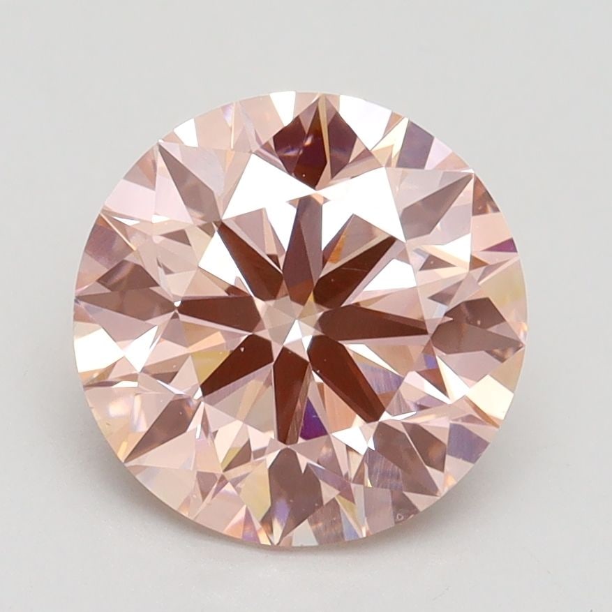 Ideal Loose Diamond - ROUND 2.53ct Fancy Intense Pink VS2: Ideal Loose Diamond - ROUND 2.53ct Fancy Intense Pink VS2 Source: This is a real non-mined Diamond that has been grown in a lab Shape: ROUND Carats: 2.53 Color: Fancy Intense Pink Certification: IGI V