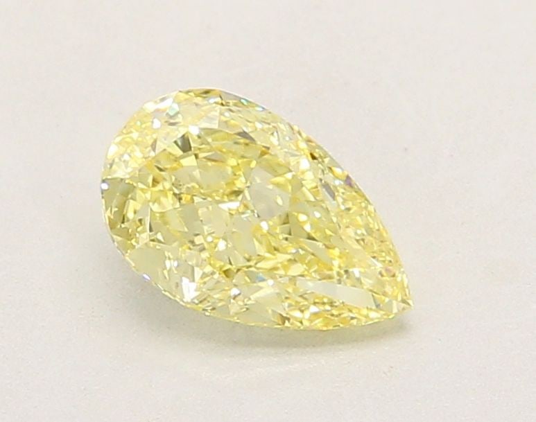 Loose Diamond - PEAR 1.08ct Fancy Intense Yellow VVS2: Loose Diamond - PEAR 1.08ct Fancy Intense Yellow VVS2 Source: This is a real non-mined Diamond that has been grown in a lab Shape: PEAR Carats: 1.08 Color: Fancy Intense Yellow Certification: IGI Vide