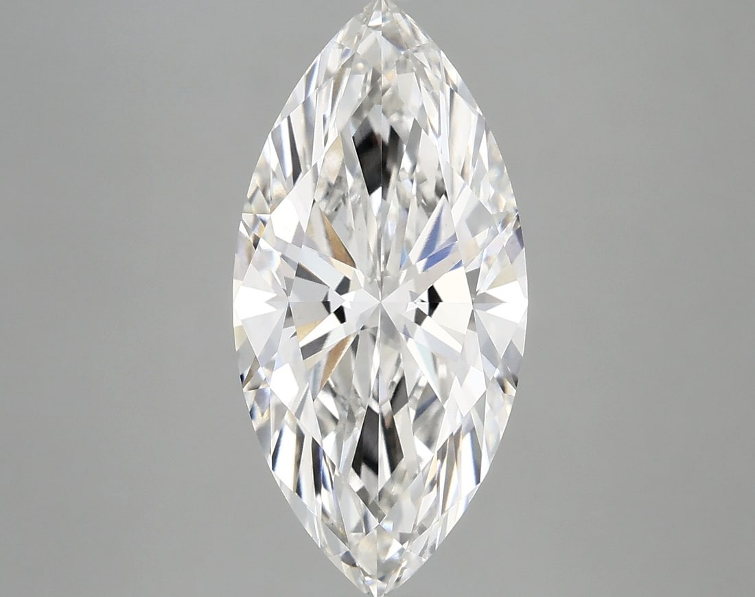 Loose Diamond - MARQUISE 3.42ct F VVS2: Loose Diamond - MARQUISE 3.42ct F VVS2 Source: This is a real non-mined Diamond that has been grown in a lab Shape: MARQUISE Carats: 3.42 Color: F Clarity: VVS2 Certification: IGI Condition: Pre-Owned