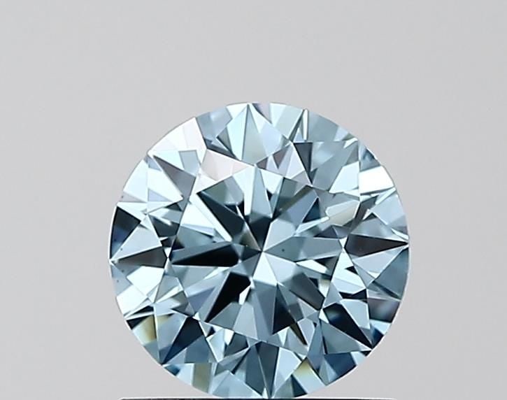Loose Diamond - ROUND 1.01ct Fancy Intense Blue VS2: Loose Diamond - ROUND 1.01ct Fancy Intense Blue VS2 Source: This is a real non-mined Diamond that has been grown in a lab Shape: ROUND Carats: 1.01 Color: Fancy Intense Blue Certification: IGI Video: