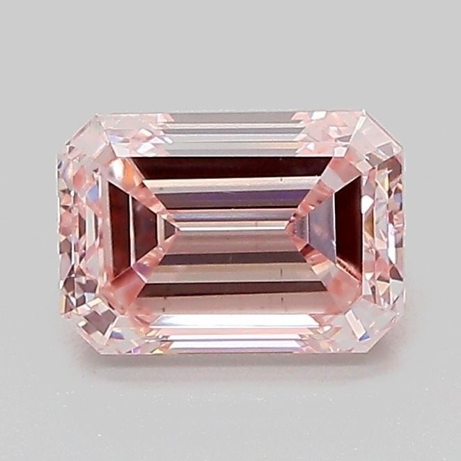 Loose Diamond - EMERALD 1.23ct Fancy Intense Pink VS2: Loose Diamond - EMERALD 1.23ct Fancy Intense Pink VS2 Source: This is a real non-mined Diamond that has been grown in a lab Shape: EMERALD Carats: 1.23 Color: Fancy Intense Pink Certification: IGI Vid