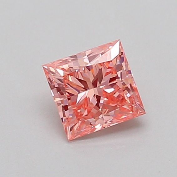Loose Diamond - PRINCESS 0.5ct Fancy Vivid Pink VS2: Loose Diamond - PRINCESS 0.5ct Fancy Vivid Pink VS2 Source: This is a real non-mined Diamond that has been grown in a lab Shape: PRINCESS Carats: 0.5 Color: Fancy Vivid Pink Certification: IGI Video: