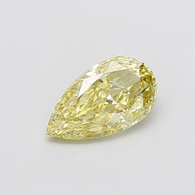 Loose Diamond - PEAR 1.04ct Fancy Intense Yellow VS1: Loose Diamond - PEAR 1.04ct Fancy Intense Yellow VS1 Source: This is a real non-mined Diamond that has been grown in a lab Shape: PEAR Carats: 1.04 Color: Fancy Intense Yellow Certification: IGI Video