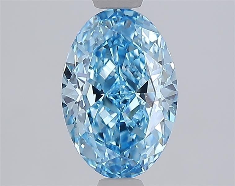 Loose Diamond - OVAL 1.54ct Fancy Vivid Blue VVS2: Loose Diamond - OVAL 1.54ct Fancy Vivid Blue VVS2 Source: This is a real non-mined Diamond that has been grown in a lab Shape: OVAL Carats: 1.54 Color: Fancy Vivid Blue Certification: IGI Video: